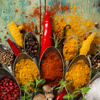 Gewürze und Marinade